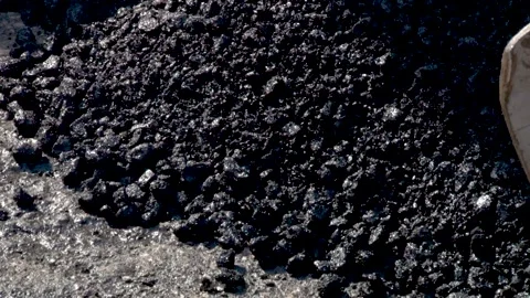 Paver or paving machine lay bitumen. Stock Footage 234208553