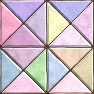 Pavers stone regular blocks texture seamless background Stock Illustration