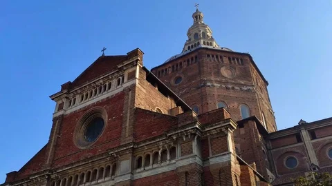Pavia  Cathedral Stock Footage 123418863
