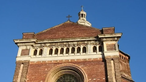Pavia Dome Stock Footage 114267294