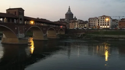 Pavia timelaspse Stock Footage 114002650