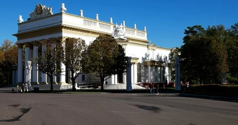 The pavilion of Armenia Stock Footage 98029707