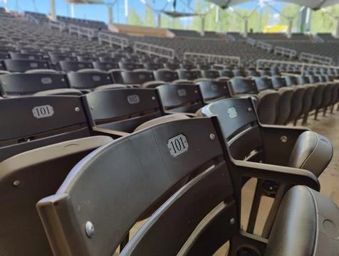 Pavilion chairs Stock Photos