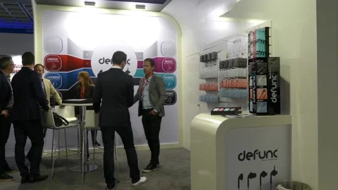 Pavilion Defunc at IFA, Messe, Berlin, Germany Stock Footage 90705946
