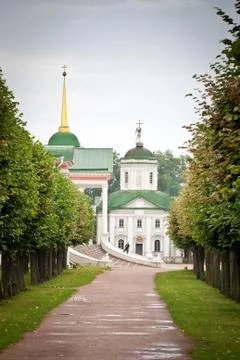 Pavilion in the park. Stock Photos