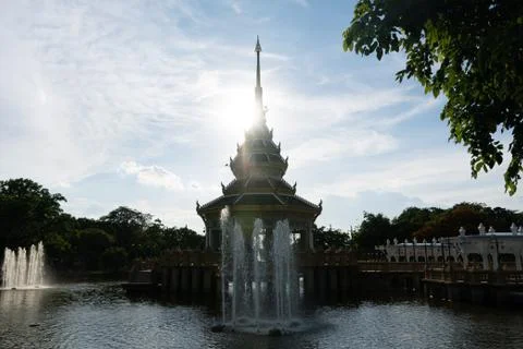 The pavilion Stock Photos