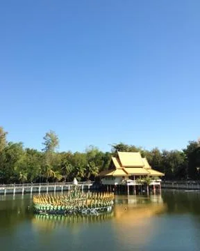 Pavilion for relaxation Stock Photos