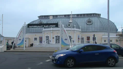 Pavilion Theatre Stock Footage 23866447