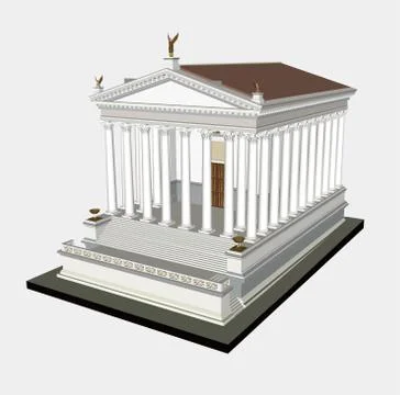 Pavilion vector,architectural decoration Stock Illustration