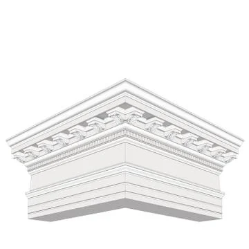 Pavilion vector,architectural decoration Stock Illustration