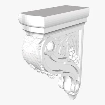 Pavilion vector,architectural decoration Stock Illustration