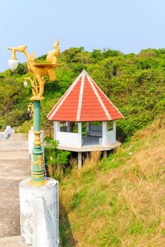 Pavilion wayside Foto stock