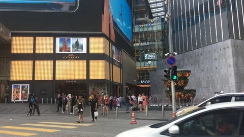 Pavillion,bukit bintang Stock Footage 125485018