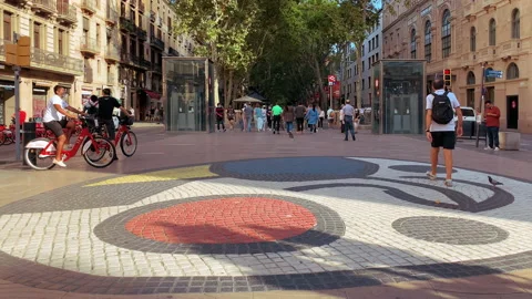 Paviment Miró Stock Footage 170001841