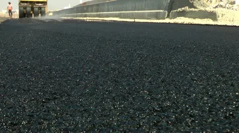 Paving Asphalt 12 Stock Footage 21930401
