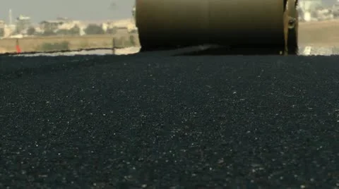 Paving Asphalt 13 Stock Footage 22322715