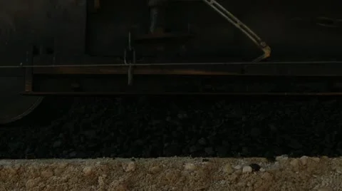 Paving Asphalt 3 Stock Footage 22325307