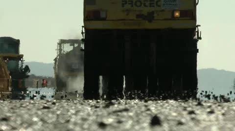 Paving Asphalt 9 Stock Footage 22303738