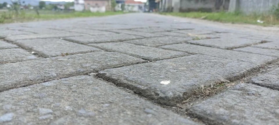 PAVING BLOCK Foto stock