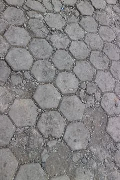 Paving block road Stock Photos