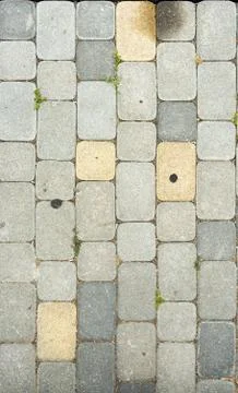 Paving slab texture Stock Photos