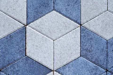 Paving slabs close up a background Stock Photos