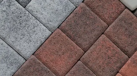 Paving slabs Stock Footage 45976598