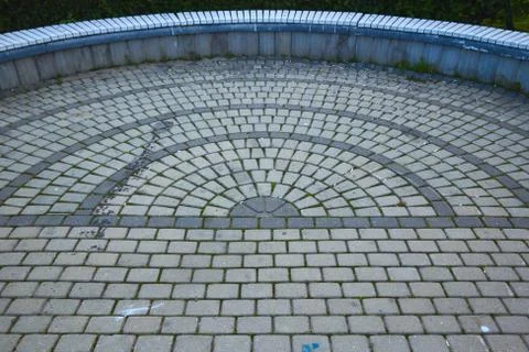 Paving slabs pattern Stock Photos