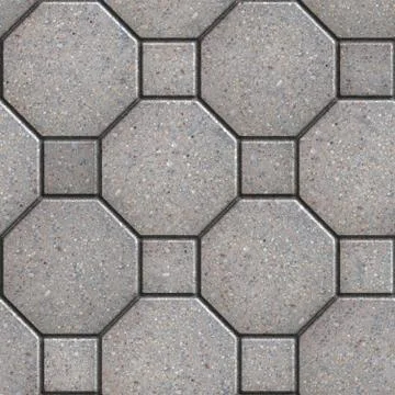 Paving Slabs. Seamless Tileable Texture. Illustrazione stock