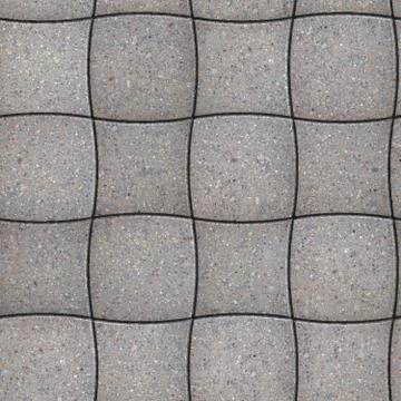 Paving Slabs. Seamless Tileable Texture. Illustrazione stock