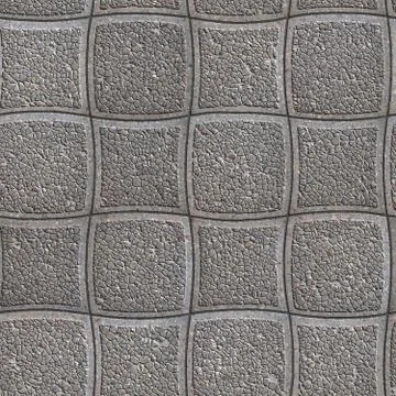 Paving Slabs. Seamless Tileable Texture. Illustrazione stock