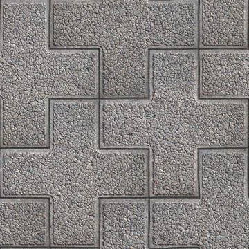 Paving Slabs. Seamless Tileable Texture. Stock Illustration