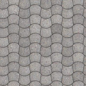 Paving Slabs. Seamless Tileable Texture. Stock Illustration