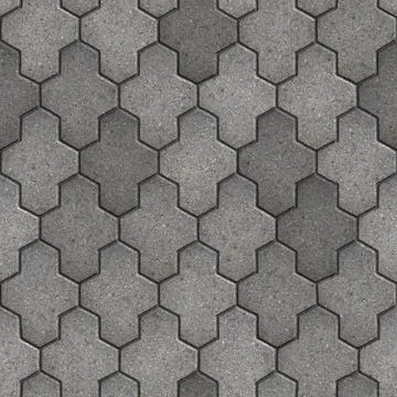 Paving Slabs. Seamless Tileable Texture. Foto stock