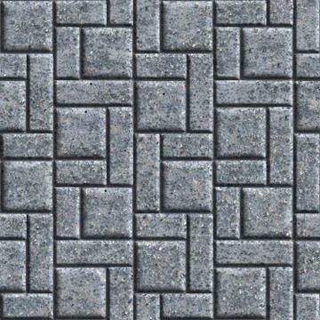Paving Slabs. Seamless Tileable Texture. Stock Photos