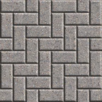 Paving Slabs. Seamless Tileable Texture. Stock Photos