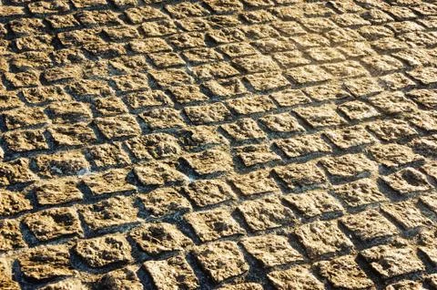 Paving stone bricks Stock Photos