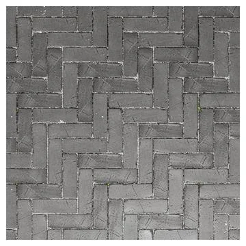 Paving stone isolated on white Stock Illustration