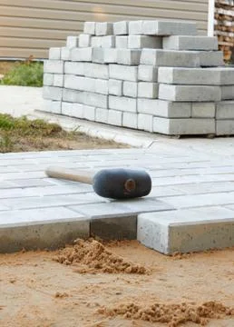 Paving stone Stock Photos