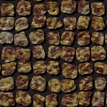 Paving stones abstract seamless generated hires texture 스톡 일러스트