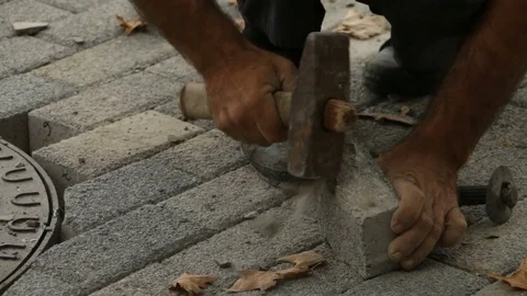 Paving the street Stock Footage 78752395