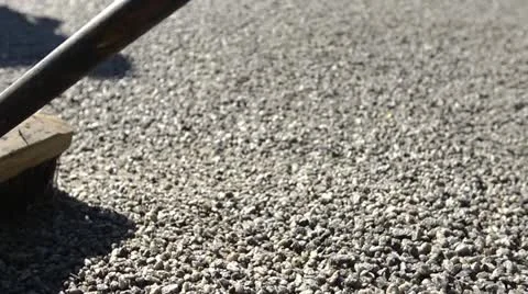 Paving Of Streets Stock Footage 12652953