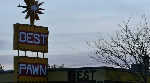 Pawn Shop Stock Footage 48436399