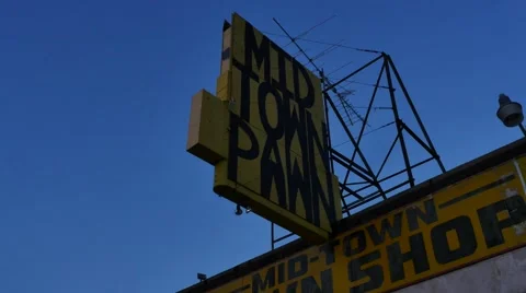 Pawn Shop Stock Footage 48436513