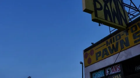 Pawn Shop Stock Footage 48436625
