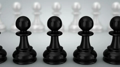 Pawns Stock Footage 32887194