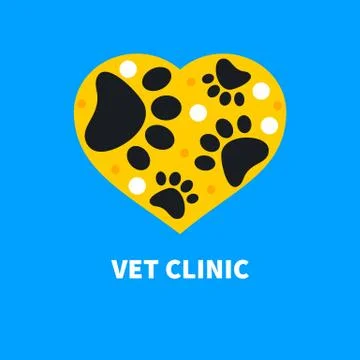 Paws at heart Illustrazione stock