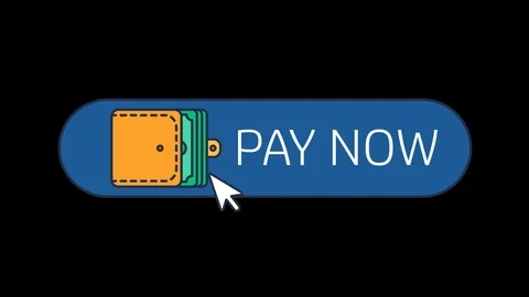 Pay Button Animation Stock Footage 75233744