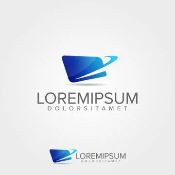 Pay Card Logo Template イラスト素材