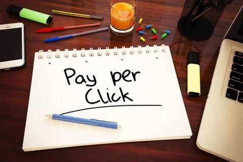 Pay per Click Stock Illustration